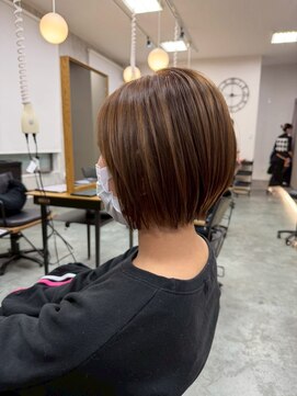 ジルブラン 土浦(JIL BLAN) ハイライトバレイヤージュダブルカラーケアブリーチ20代30代