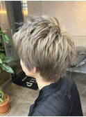メンズカットメンズハイトーンメンズブリーチ