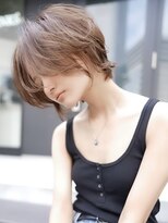 ギークス(GEEKS)&nbsp;【GEEKS渋谷】ナチュラルショートウルフ/春カラー/小顔/レイヤー