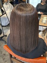 インス(ensue) 縮毛矯正カット美髪髪質改善ストレート
