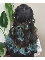 ジェミータ 横浜&nbsp;ハーフアップ【横浜ヘアセット/ヘアメイク/ヘアメ】