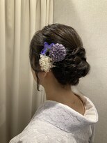 バサラ 銀座三丁目店(VASARA)&nbsp;ゆるふわアップ♪着物ヘア./浴衣ヘア/花火大会ヘア/推し活ヘア