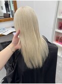 ハイトーン/ホワイトブロンド/ホワイトカラー