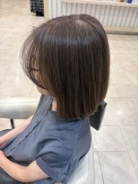 アッシュ 千歳烏山店(Ash)&nbsp;40代50代60代大人ショートボブ白髪ぼかし脱白髪染めハイライト