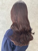 ラル 水戸県道50号店(Lalu.) ダークパープル/ナチュラルショート/ミルクブラウン/夏/水戸