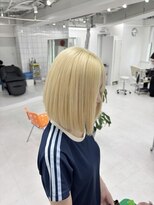 ギア(GEAR.)&nbsp;【色落ちしないコスパ最強】ブリーチ抜きっぱなしブロンドヘア