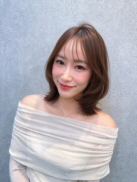 ロンド フィーユ(Lond fille) 肌が綺麗に見えるイノアカラーミディアムレイヤー