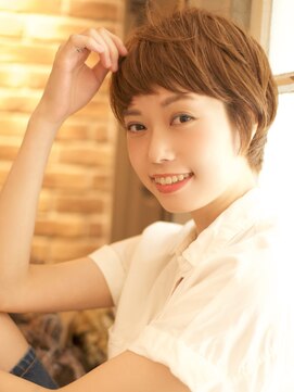 ベック ヘアサロン(BEKKU hair salon) マッシュショートで大人可愛いふんわり感☆スタイリングも簡単♪