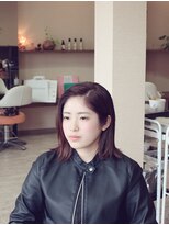ヘア コテージ オハナ(hair cottage OHANA) ロングボブ