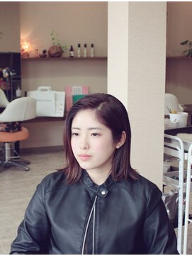 ヘア コテージ オハナ(hair cottage OHANA) ロングボブ