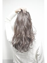 ミエルヘアービジュー(miel hair bijoux)&nbsp;【miel hair bijoux】外国人風プラチナグレー