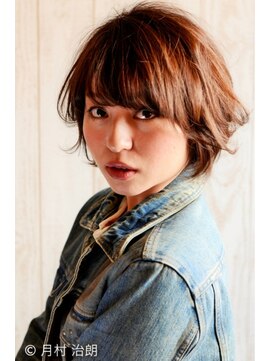 ヘア デザイン チアフル(hair design cheerful) フェミニンもクールも自由自在柔らかリラックスショート