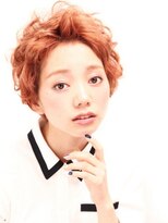 エマージュ 渋谷(Emerge)&nbsp;クセ毛風ふんわりパーマベリーショート