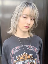 無造作ナチュラルボブ_毛先パーマことりベージュ_6826