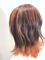 ラ ブーケ 中川中島店(La Bouquet)&nbsp;オレンジ　ハイライトグラデーション