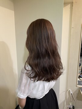 ラべリー 池袋(LOVELEY) ヘーゼルナッツカラー ダブルカラー 【池袋】