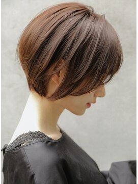 チコヘアー(chico hair) 【chico hair寺田町】ショート/くびれ/グレージュ/小顔カット