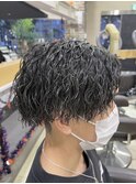 モテ髪パーマ メンズ ツイストスパイラル 島田優斗