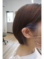 リムルヘアー(Rymlhair)&nbsp;ブルージュインナーカラー/こなれヘア/小顔補正立体カット