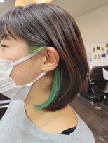 榮美容室 本店 イヤリングカラー