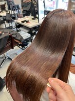 アディクト 東陽町西口(addict)&nbsp;髪質改善で大人上品なツヤ髪に＿モカブラウン＿ロング［東陽町］