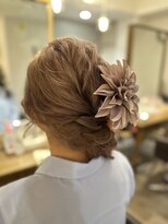 着付けヘアセット専門店 ウィズ(With) サイドアップスタイル
