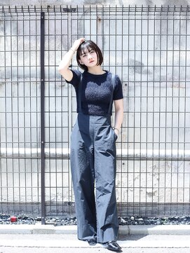 クラスコウベ 三宮店(Krass kobe) 黒髮ボブモードショートヘア【宮尾ウィルヘルム】