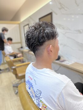 ラポールヘアー(rapport hair) 刈り上げショート×パーマ＊