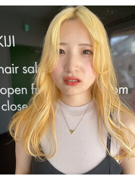 キジ(KIJI) ★ブロンドヘアー×外国人風カラー★詳細はブログまで