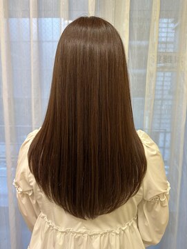 松本平太郎美容室 銀座本店 シルクストレート×30代