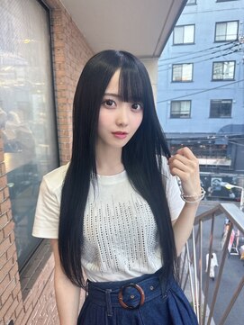 サロンドミルク 原宿(salon de MiLK) 【salon de MILK原宿】つやつやラベンダーブラック