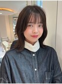 【MONA】透明感外ハネくびれボブ