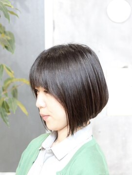 クリュウゲート 三鷹店(KURYU GATE) 黒髪/グレーベージュ/レイヤーロング/前髪パーマ[三鷹/三鷹駅]