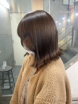 エヴァー(ever)&nbsp;【切りっぱなしボブ/エアリーロング/美髪/ピンクブラウン/渋谷】