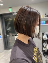 ステラバイケンジ(STELLA by KENJE)&nbsp;大人綺麗ボブ/藤沢/髪質改善縮毛矯正/ショート/脱白髪染め透明感