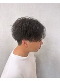 センターパート×ツイストスパイラルパーマ『TELA HAIR』