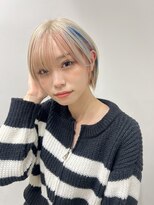 ネイロ 錦糸町(NeiRo)&nbsp;魅力倍増カールセミディシアーカラーダークアッシュショートヘア