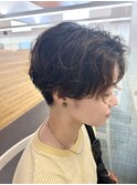 ショート×パーマ
