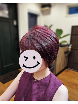 ボスコ(BOSCO) ダブルカラー×マゼンタピンク