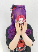 【量産型】編み込みカチューシャ猫耳ヘア
