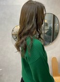 オリーブグレージュ　コスメパーマ