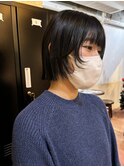 切りっぱなしボブ
