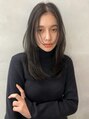 ローブ アオヤマ(LOAVE AOYAMA) ワンカラーでもできる、光に当たると透けるgray beige