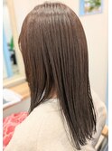 髪質改善さら艶ロングヘアー