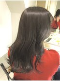 透明感オリーブグレージュ/ミントアッシュ/カーキベージュ