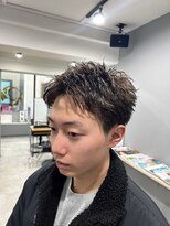 エモー(MoH) ピンパーマスパイキー／スパイキーショート／メンズショート
