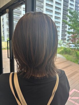 リールヘア 千早店(rire hair) 外ハネレイヤー