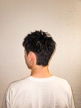 ヘアサロン エフ 渋谷(F) #メンズカット#メンズショート#撫で付けショート