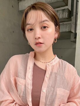 スクリーンギンザメゾン 銀座(SCREEN GINZA MAISON.) クラゲヘアー/小顔に見せるヘア/ココアベージュ/銀座