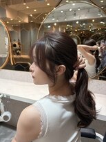 ルームバイシー 新宿(Loom. by Sea)&nbsp;◇イメチェン×美髪[ワイドバング/韓国/新宿/顔まわり]